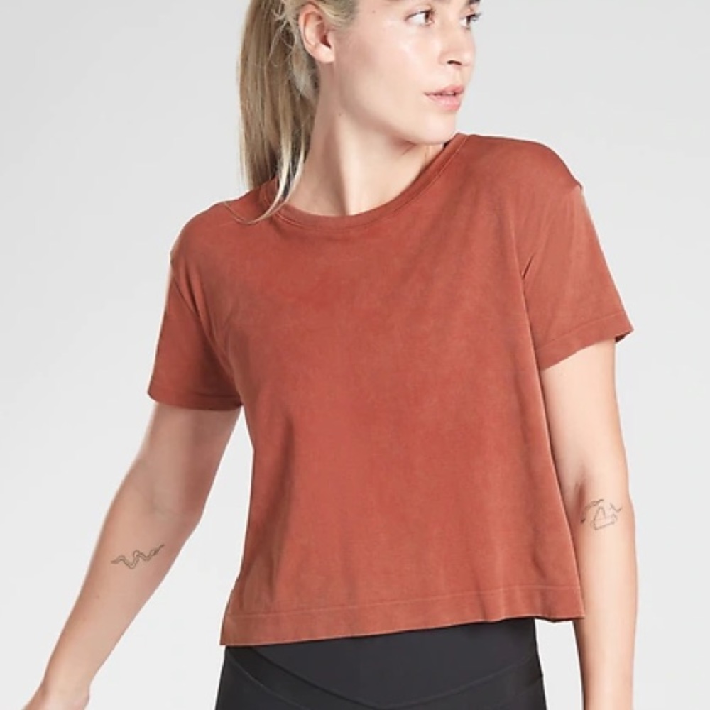 Mineral Wash Crop Top